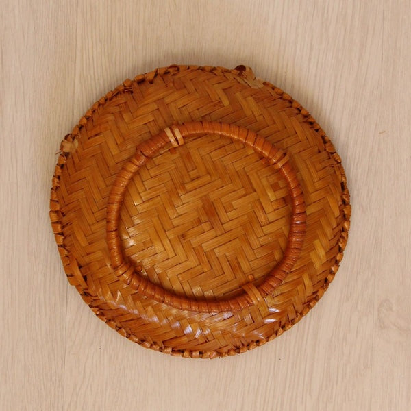 竹ザル こがね丸皿(大/小)