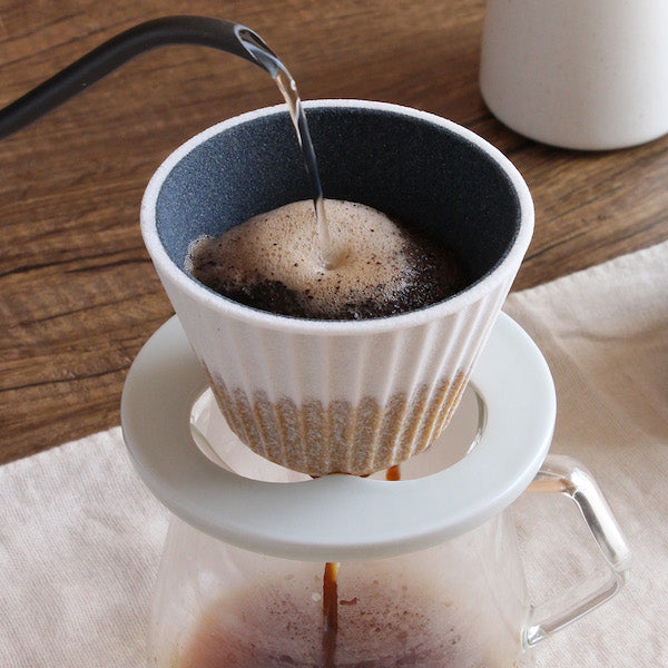 波佐見焼ペーパーレスコーヒーフィルター(ホワイトセラミック)