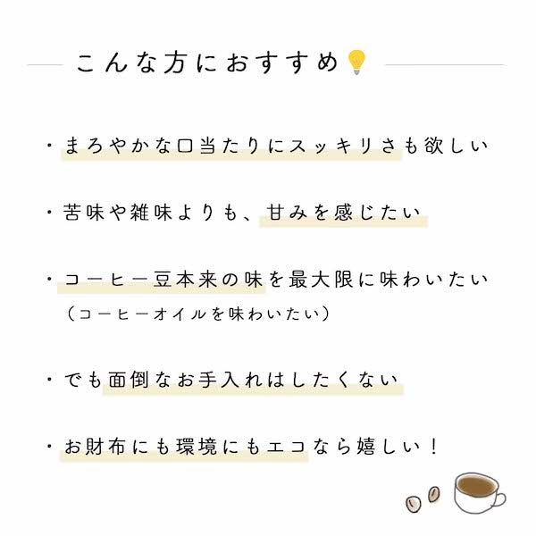 富士山型ペーパーレス セラミックコーヒーフィルター
