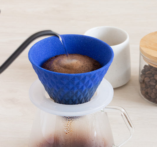 波佐見焼ペーパーレスコーヒーフィルター(3~4杯分、6色展開)