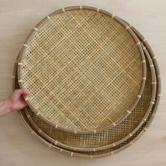 竹製 干しざる 49/54/60cm